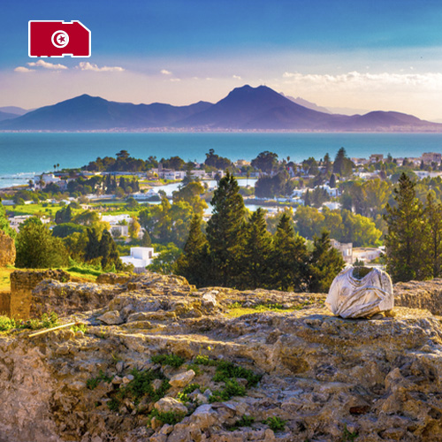 [WW_901O_STACK_ONEOFF_TUNISIA_10GB_30D] Data Sim Card Tunisia - 10GB