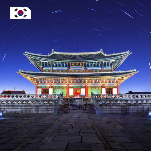 [WW_901O_STACK_ONEOFF_KOREA_25GB_30D] Data SIM Card South Korea 25GB (30 days)