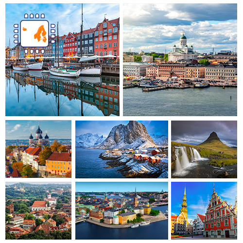 [SCANDINAVIA_50GB_30D] eSIM Scandinavia & Balticum - 50GB